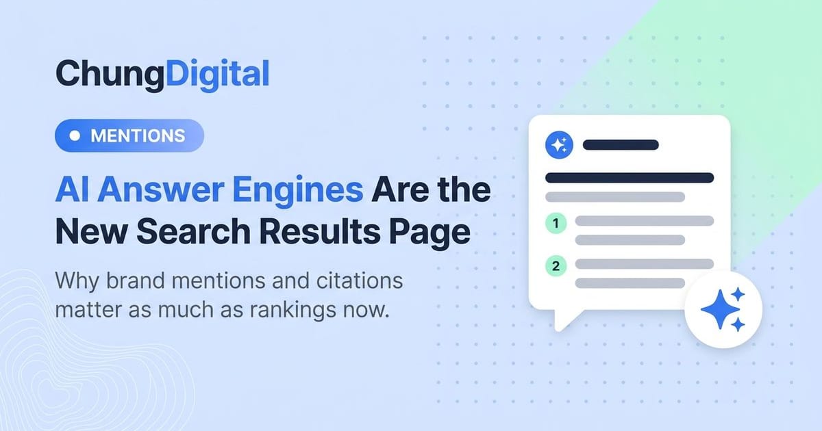 AI chat answer citing sources, representing how AI answer engines are replacing traditional search results